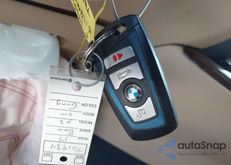 2017 BMW X3 xDrive28I из США, поврежденный, VIN 5UXWX9C56H0T01934